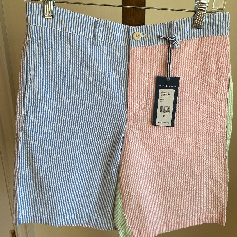 NWT Vineyard Vines Boy’s Classic Fit 9” Club Shorts